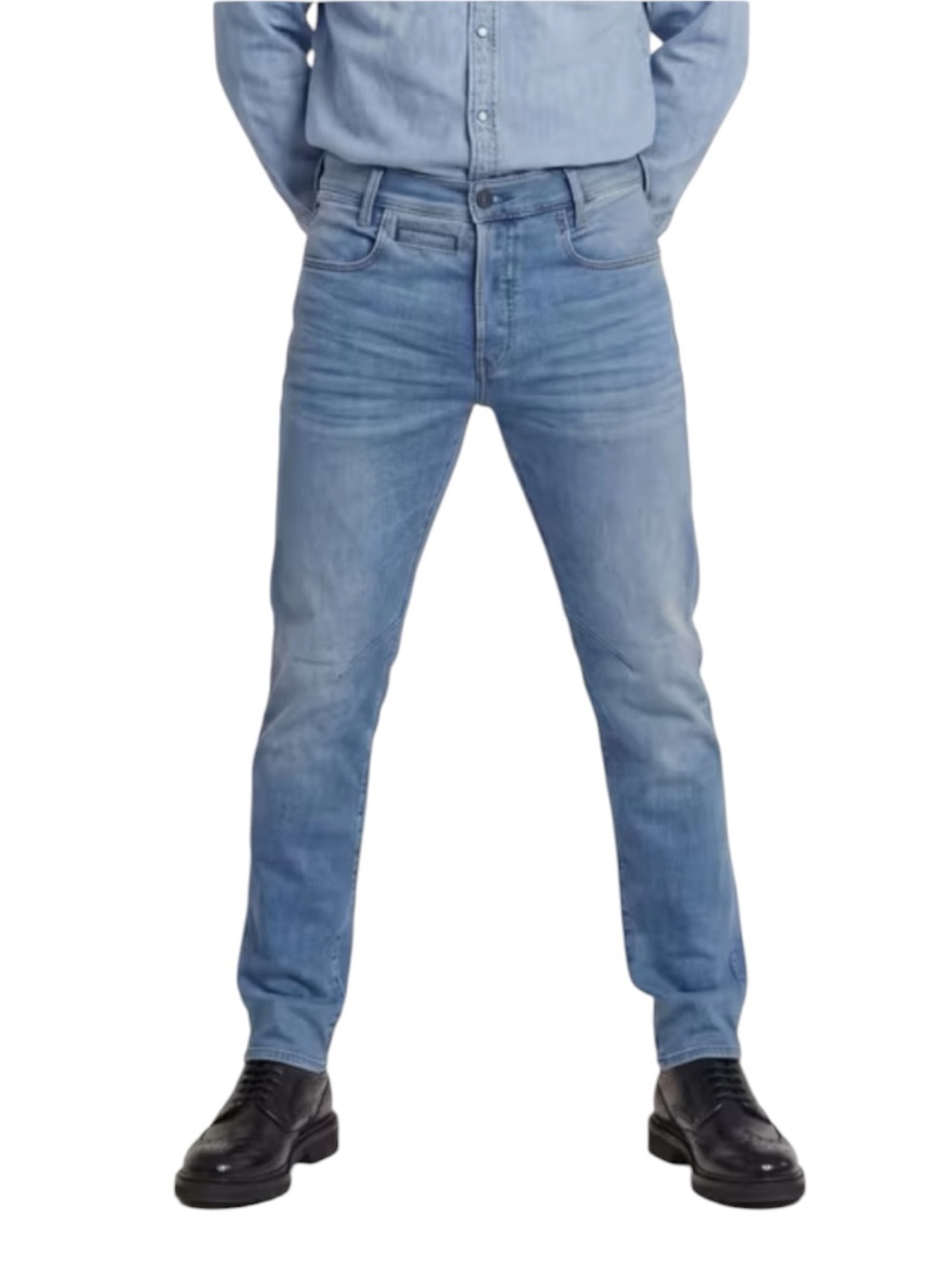 MSRP $170 G Star D-Staq 5 Pocket Slim Jeans Mens 34x30 Stretch Denim NEW